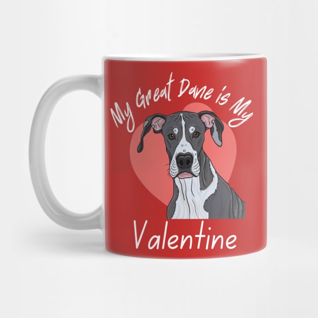 My Great Dane IS My Valentine by Oasis Designs